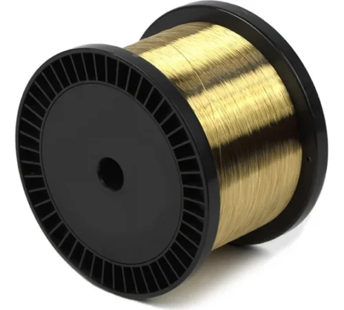 Электроэрозионная латунная проволока 0,2 мм, 3.5 кг, 1000 Н/мм